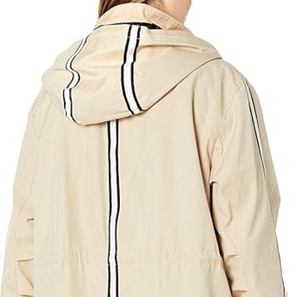 RACHEL Rachel Roy Beige Womens Oversized Anorak Trench Coat sz 2X